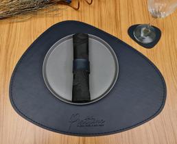 Souplat de Couro - Azul Marinho - Elipse Souplat de Couro - Azul Marinho - Elipse