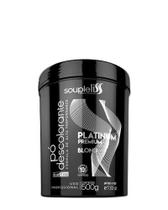 Souple Liss Pó Descolorante Platinum Blond Plex Dust Free 500g - T
