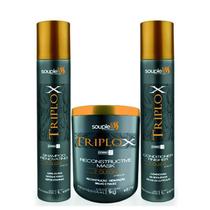 Souple Liss Triplo X Kit Reconstrução 3 Produtos - C