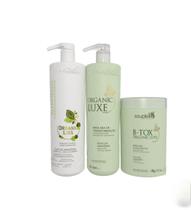 Soupleliss Escova Prog Orgânica 2x1l+B-tox Organic Liss 1kg