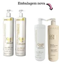 Soupleliss Kit Progressiva Gold Luxo Realinhamento 2x1000ml Soupleliss Kit Progressiva Gold Luxo Realinhamento 2x1000ml