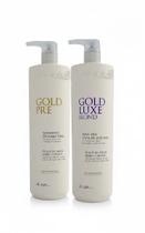 Soupleliss Pré Shampoo+Realinhamento Gold Luxe Blond 2x1000