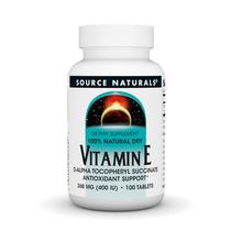 Source Naturals Vitamina E 400 UI 100 tabletas Source Naturals Vitamina E 400 UI 100 tabletas