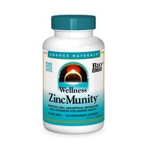 Source Naturals ZincMunity Bienestar 50 mg x120 Source Naturals ZincMunity Bienestar 50 mg x120