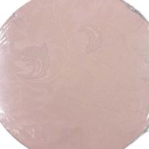 Sousplat Base de Madeira Rosa Jacquard 35cm