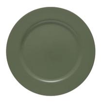 Sousplat Basic Verde Eucalipto 33Cm - Copa & Cia