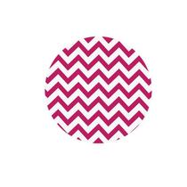 Sousplat Chevron Rosa