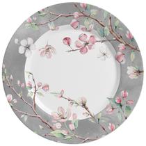 Sousplat Colecao Sakura Kika Sato 34cm Cerâmica Alleanza