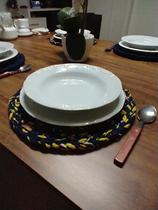 Sousplat Crochê 32x32cm