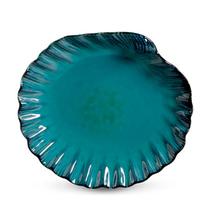 Sousplat de Cerâmica Ocean Azul c/Reativo 34 x 3cm Scalla Sousplat de Cerâmica Ocean Azul c/Reativo 34 x 3cm Scalla