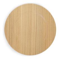 Sousplat De Plastico 12x10 Cm Bege E Cinza - Cromus