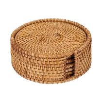Sousplat De Rattan Feito À Mão, Antiderrapante E Isolante Térmico, Criativo Para Mesa De Jantar, Sousplat De Rattan Feito À Mão, Antiderrapante E Isolante Térmico, Criativo Para Mesa De Jantar,