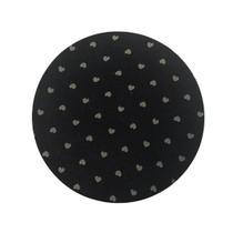 Sousplat de tecido com base mdf 2 un - gourmet coracoes