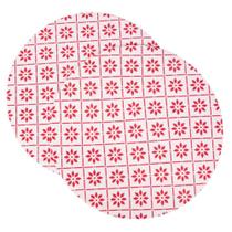 Sousplat de Tecido Com Base Mdf (2un.) - Amor - Uatt