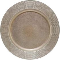 Sousplat Disco Bronze 33CM Mimo STYLE SP13717 4505