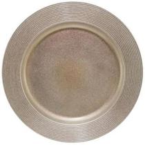 Sousplat Disco Bronze Mimo Sp13717