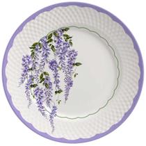 Sousplat em Cerâmica Páscoa Lolly Azul 34cm Alleanza - Unidade