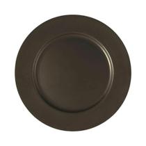 Sousplat Em Polipropileno 33cm Rafimex Preto