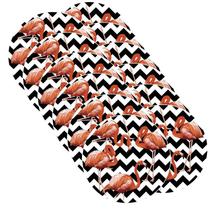 Sousplat Flamingo Chevron