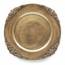 Sousplat Galles Barroco Ouro