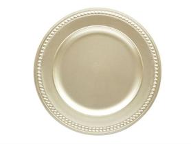 Sousplat galles dots champagne