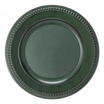 Sousplat Galles Dots Green Antique - Di Fleuri