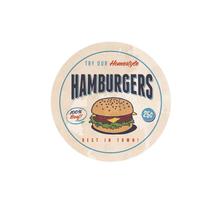 Sousplat Hamburguers