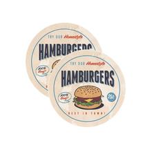 Sousplat Hamburguers