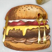 Sousplat Impermeável Mesa Posta Estampa Digital 3D 01 peça Sousplat Impermeável Mesa Posta Estampa Digital 3D 01 peça