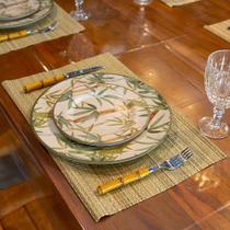 Sousplat Jogo Americano 8 Lugares Em Junco 30cmx40cm