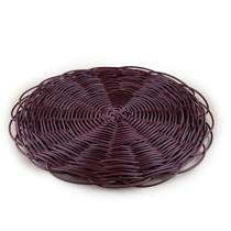 Sousplat Lugar Americano Redondo 38 cm Mesa Posta Jantar Decoração Cozinha Limpa fácil Lávavel - 01 unidade