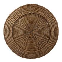 Sousplat Redondo Bambu Rattan 33cm
