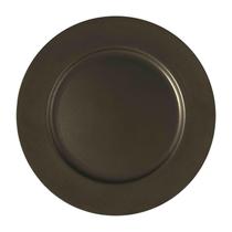 Sousplat Redondo Preto 33Cm Rafimex Sousplat Redondo Preto 33Cm Rafimex