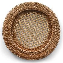 Sousplat Redondo Rattan Casual 33 cm Copa