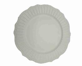 Sousplat Roma 33 cm Off White Niazitex