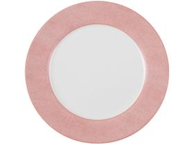 Sousplat Rosa 34cm Alleanza Linho