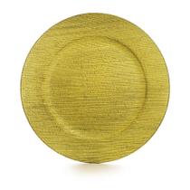 Sousplat textura mrf dourado
