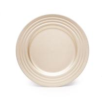 Sousplat tipo Bandeja de Plástico para pratos Lugar Americano Nude Metalizado 33 cm 1 Un