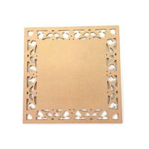 Sousplat Vazado MDF 6mm Ref. 34 Mesa Posta, Almoço Especial, Festa e Decoração Rústica Sousplat Vazado MDF 6mm Ref. 34 Mesa Posta, Almoço Especial, Festa e Decoração Rústica