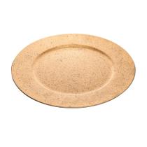 Sousplat Wolff de Plástico Granilite Dourado 33cm Sousplat Wolff de Plástico Granilite Dourado 33cm