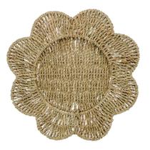 Sousplat Wolff de Sisal Flor