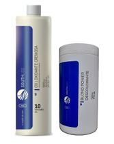Southliss blond power pó descolorante (azul) + ox 10 volumes Southliss blond power pó descolorante (azul) + ox 10 volumes