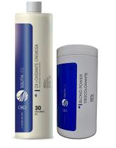 Southliss blond power pó descolorante (azul) + ox 30 volumes Southliss blond power pó descolorante (azul) + ox 30 volumes