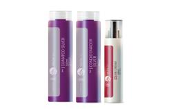 Southliss silver shampoo e condicionador + bb cream