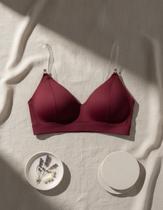 Soutien Alças De Silicone Sem Bojo Reforçado Plus Size Liso