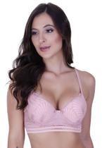 Soutien com Bojo Lingerie Renda Elástico - Sutiã Jéssica