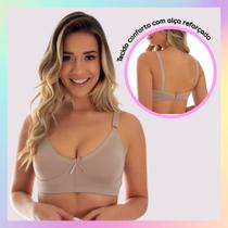 Soutien kit 10 Reforçado sem bojo conforto top sutiã