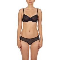 Soutien Moderno de Renda DKNY Demi sem Forro para Mulheres Preto 36B Soutien Moderno de Renda DKNY Demi sem Forro para Mulheres Preto 36B