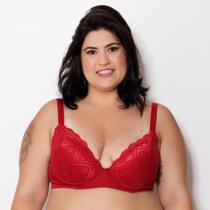 Soutien Renda Sustentação Feminina Plus Size *SUT41022*