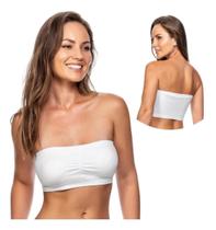 Soutien S/ Costura Top Faixa Sutiã Sem Alça Sem Bojo Macio
